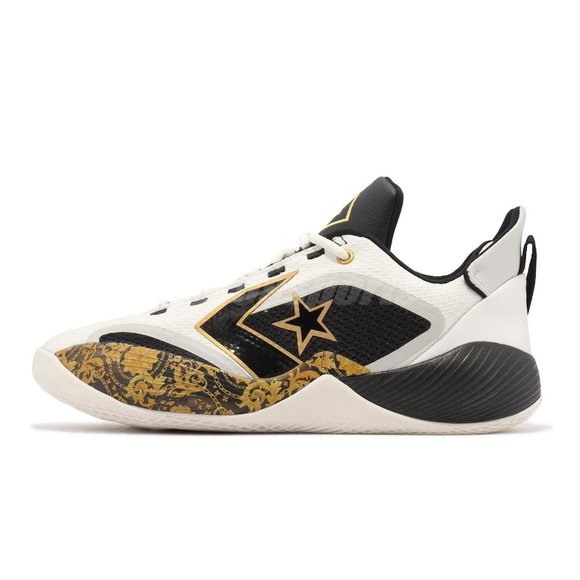 Converse All Star BB Shift Black Gold Baroque White Men Basketball Shoes… - Picture 8 of 10